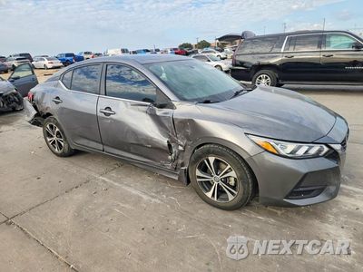 Czwarte zdjęcie samochodu z boku: 2022 NISSAN SENTRA SV VIN:3N1AB8CV6NY259290 - miniatura