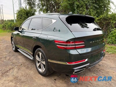 Trzecie zdjęcie samochodu z tyłu: 2022 GENESIS GV80 3.5T ADVANCED+ VIN:KMUHCESC1NU077987 - miniatura