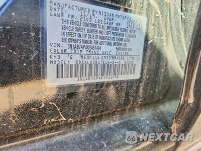 Zdjęcie 12 z 12 samochodu: 2019 NISSAN SENTRA SV VIN:3N1AB7AP4KY451494 - miniatura
