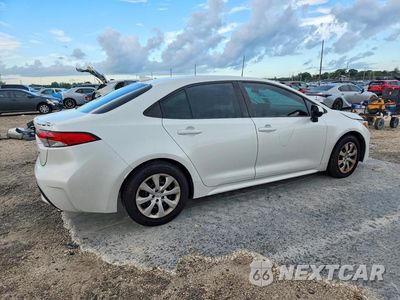 Trzecie zdjęcie samochodu z tyłu: 2022 TOYOTA COROLLA LE VIN:5YFEPMAE9NP287323 - miniatura