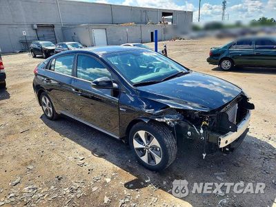 Czwarte zdjęcie samochodu z boku: 2019 HYUNDAI IONIQ ELECTRIC BASE VIN:KMHC75LH5KU047328 - miniatura