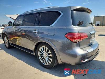 Drugie zdjęcie samochodu z przodu: 2015 INFINITI QX80 BASE VIN:JN8AZ2NDXF9770670 - miniatura