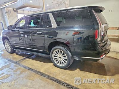 Drugie zdjęcie samochodu z przodu: 2022 CADILLAC ESCALADE ESV PREMIUM LUXURY VIN:1GYS4KKTXNR190757 - miniatura