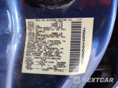 Zdjęcie 12 z 12 samochodu: 2000 NISSAN FRONTIER XE VIN:1N6ED27Y2YC360105 - miniatura