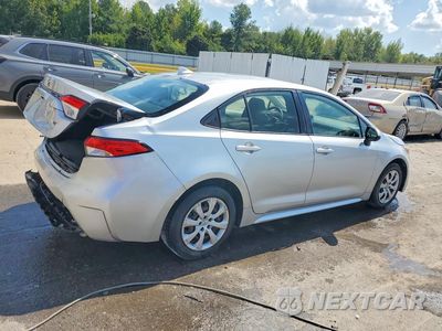 Trzecie zdjęcie samochodu z tyłu: 2020 TOYOTA COROLLA LE VIN:JTDEPRAE1LJ055054 - miniatura