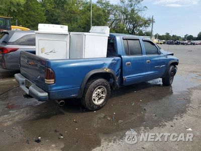Trzecie zdjęcie samochodu z tyłu: 2001 DODGE DAKOTA QUAD VIN:1B7HL2AN01S343767 - miniatura