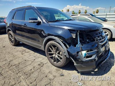 Czwarte zdjęcie samochodu z boku: 2017 FORD EXPLORER SPORT VIN:1FM5K8GT2HGB07158 - miniatura