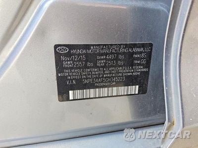 Zdjęcie 12 z 13 samochodu: 2016 HYUNDAI SONATA LIMITED VIN:5NPE34AF5GH345223 - miniatura