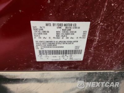 Zdjęcie 13 z 13 samochodu: 2016 FORD EXPLORER XLT VIN:1FM5K8D81GGA20494 - miniatura
