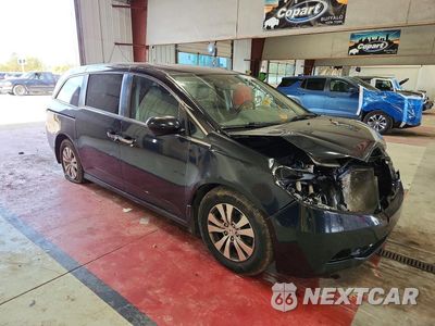 Czwarte zdjęcie samochodu z boku: 2015 HONDA ODYSSEY EXL VIN:5FNRL5H61FB060500 - miniatura