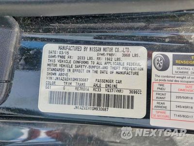 Zdjęcie 13 z 13 samochodu: 2016 NISSAN 370Z BASE VIN:JN1AZ4EH1GM930687 - miniatura
