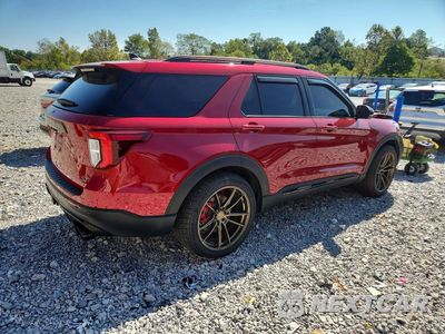 Trzecie zdjęcie samochodu z tyłu: 2023 FORD EXPLORER ST VIN:1FM5K8GCXPGA08585 - miniatura