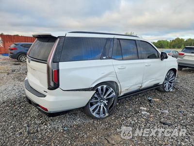 Trzecie zdjęcie samochodu z tyłu: 2021 CADILLAC ESCALADE SPORT PLATINUM VIN:1GYS3GKL3MR272859 - miniatura