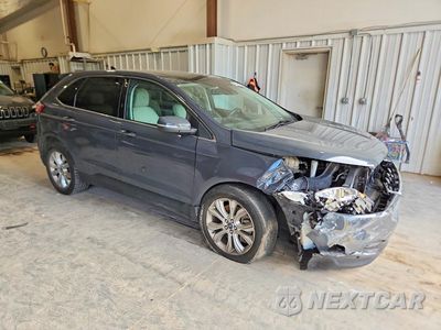 Czwarte zdjęcie samochodu z boku: 2021 FORD EDGE TITANIUM VIN:2FMPK4K99MBA27290 - miniatura