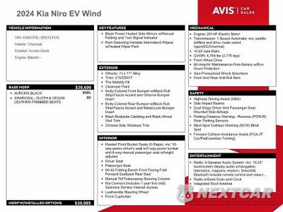 Zdjęcie 13 z 14 samochodu: 2024 KIA NIRO WIND VIN:KNDCR3L12R5121315 - miniatura