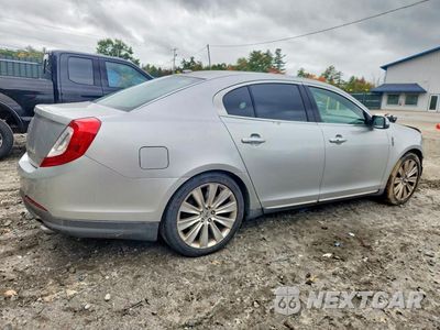 Trzecie zdjęcie samochodu z tyłu: 2013 LINCOLN MKS VIN:1LNHL9FT7DG609594 - miniatura