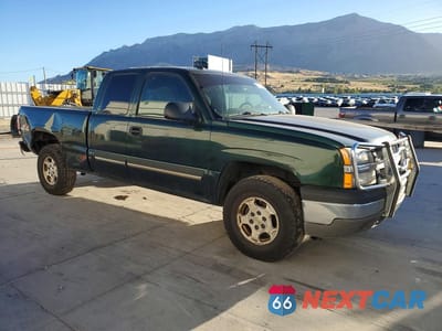 Czwarte zdjęcie samochodu z boku: 2003 CHEVROLET SILVERADO K1500 VIN:2GCEK19T731186521 - miniatura