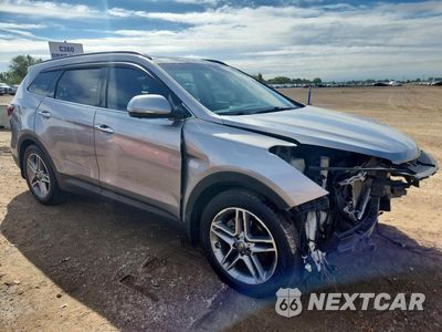 Czwarte zdjęcie samochodu z boku: 2017 HYUNDAI SANTA FE SE ULTIMATE VIN:KM8SRDHF2HU177485 - miniatura