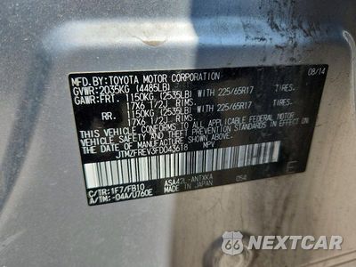 Zdjęcie 13 z 13 samochodu: 2015 TOYOTA RAV4 LE VIN:JTMZFREV3FD043618 - miniatura