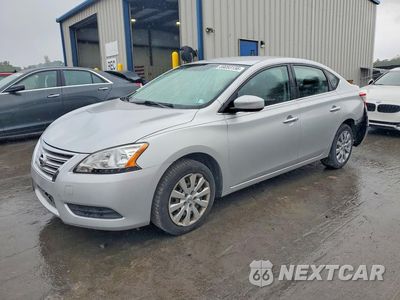 2014 NISSAN SENTRA S 3N1AB7AP3EY201569 - główne zdjęcie licytacji z USA - miniatura
