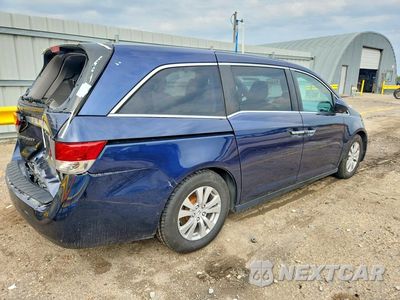Trzecie zdjęcie samochodu z tyłu: 2014 HONDA ODYSSEY EXL VIN:5FNRL5H6XEB130249 - miniatura