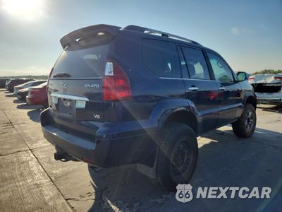 Trzecie zdjęcie samochodu z tyłu: 2008 LEXUS GX 470 VIN:JTJBT20X780163813 - miniatura