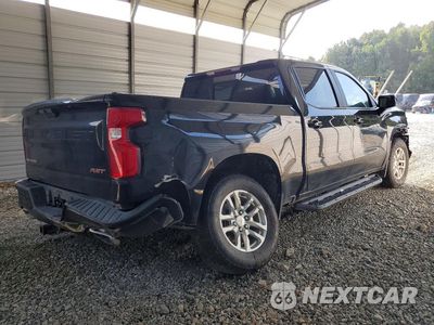 Trzecie zdjęcie samochodu z tyłu: 2019 CHEVROLET SILVERADO K1500 RST VIN:1GCUYEED2KZ368181 - miniatura