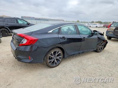 Trzecie zdjęcie samochodu z tyłu: 2021 HONDA CIVIC SPORT VIN:2HGFC2F8XMH529503 - miniatura