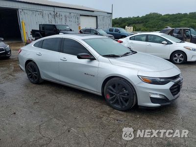 Czwarte zdjęcie samochodu z boku: 2021 CHEVROLET MALIBU LT VIN:1G1ZD5ST3MF087565 - miniatura