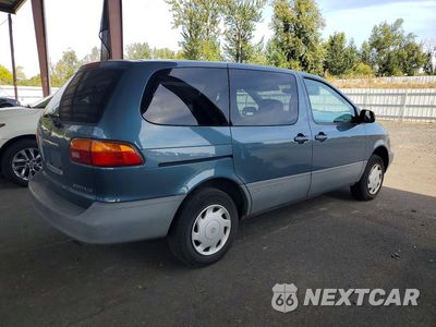 Trzecie zdjęcie samochodu z tyłu: 2000 TOYOTA SIENNA CE VIN:4T3ZF19C5YU268252 - miniatura