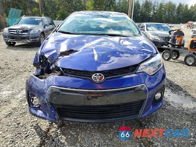 Piąte zdjęcie samochodu w środku: 2014 TOYOTA COROLLA S PLUS VIN:5YFBURHEXEP105871 - miniatura