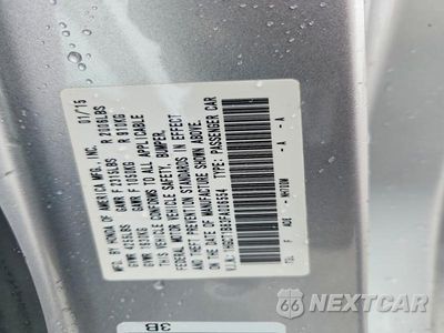 Zdjęcie 12 z 12 samochodu: 2015 HONDA ACCORD EXL VIN:1HGCT1B83FA006554 - miniatura