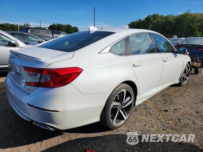 Trzecie zdjęcie samochodu z tyłu: 2020 HONDA ACCORD SPORT VIN:1HGCV2F36LA010298 - miniatura