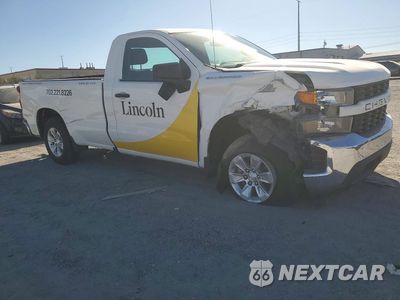 Czwarte zdjęcie samochodu z boku: 2022 CHEVROLET SILVERADO LTD C1500 VIN:3GCNWAED8NG187206 - miniatura