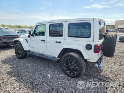 Drugie zdjęcie samochodu z przodu: 2023 JEEP WRANGLER SAHARA 4XE VIN:1C4JJXP61PW555583 - miniatura