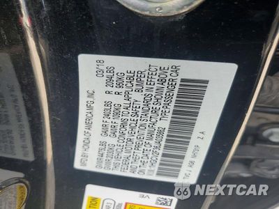 Zdjęcie 13 z 13 samochodu: 2018 HONDA ACCORD SPORT VIN:1HGCV2F36JA035862 - miniatura