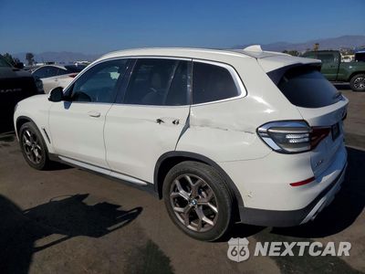 Drugie zdjęcie samochodu z przodu: 2021 BMW X3 SDRIVE30I VIN:5UXTY3C08M9G38616 - miniatura