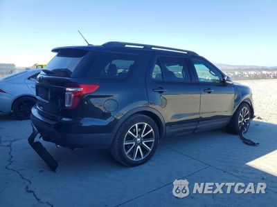 Trzecie zdjęcie samochodu z tyłu: 2015 FORD EXPLORER XLT VIN:1FM5K7D89FGB31822 - miniatura