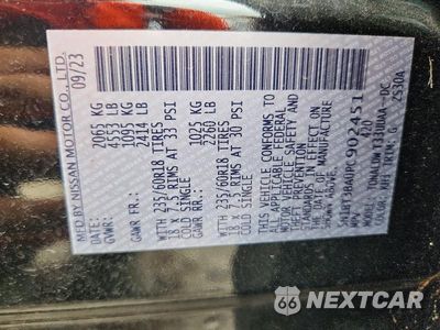 Zdjęcie 14 z 14 samochodu: 2023 NISSAN ROGUE SV VIN:5N1BT3BA0PC902451 - miniatura