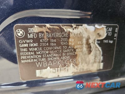 Zdjęcie 12 z 12 samochodu: 2010 BMW 3ER 328 XI SULEV VIN:WBAPK5C58AA653634 - miniatura