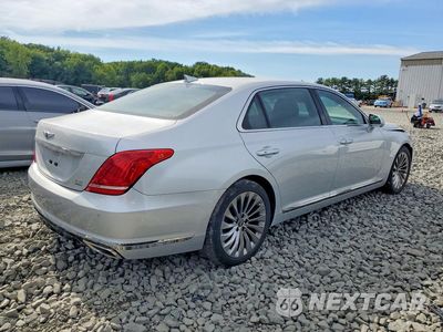 Trzecie zdjęcie samochodu z tyłu: 2019 GENESIS G90 PREMIUM VIN:KMTF34JAXKU064236 - miniatura