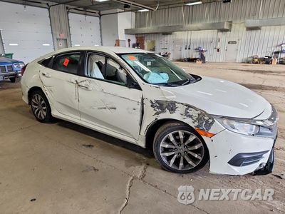 Czwarte zdjęcie samochodu z boku: 2018 HONDA CIVIC LX VIN:19XFC2F56JE204200 - miniatura