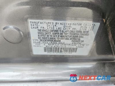 Zdjęcie 12 z 12 samochodu: 2019 NISSAN VERSA SV VIN:3N1CN7APXKL864288 - miniatura