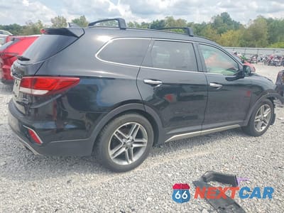 Trzecie zdjęcie samochodu z tyłu: 2017 HYUNDAI SANTA FE LIMITED ULTIMATE VIN:KM8SRDHF5HU206851 - miniatura