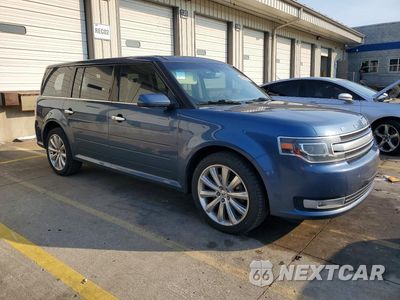 Czwarte zdjęcie samochodu z boku: 2018 FORD FLEX LIMITED VIN:2FMGK5D82JBA09266 - miniatura