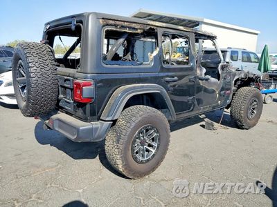 Trzecie zdjęcie samochodu z tyłu: 2025 JEEP WRANGLER RUBICON VIN:1C4RJXFG9SW634747 - miniatura