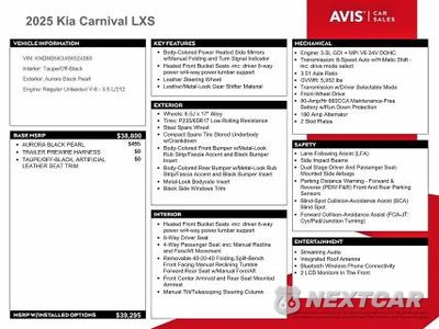 Zdjęcie 13 z 14 samochodu: 2025 KIA CARNIVAL LXS VIN:KNDNB5K34S6524093 - miniatura