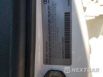 Zdjęcie 12 z 12 samochodu: 2017 AUDI A3 PREMIUM VIN:WAUB8GFF5H1009964 - miniatura