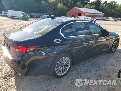 Trzecie zdjęcie samochodu z tyłu: 2021 BMW 530 XI VIN:WBA13BJ03MWX24206 - miniatura