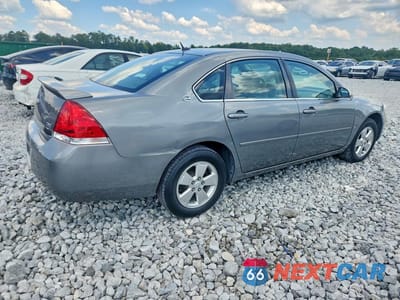 Trzecie zdjęcie samochodu z tyłu: 2007 CHEVROLET IMPALA LT VIN:2G1WT58K379406433 - miniatura